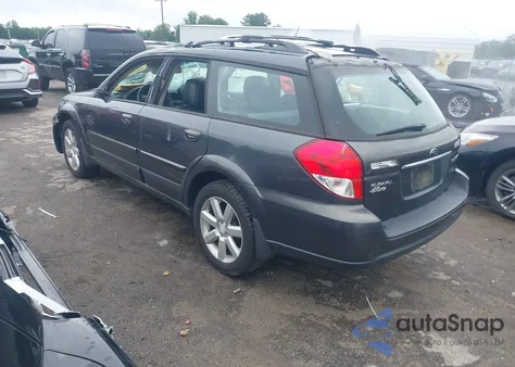 2008 Subaru Outback 2.5I Limited/2.5I Limited L.l. Bean Edition from USA, damaged, VIN 4S4BP62C087349625